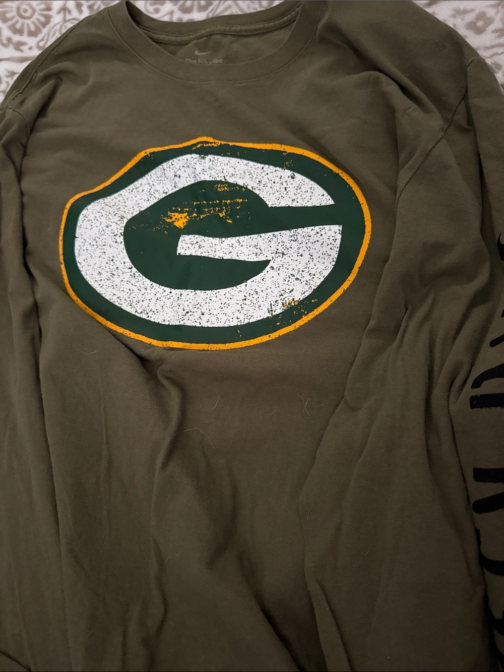 Nike Green Bay NFL T shirt - Long sleeve